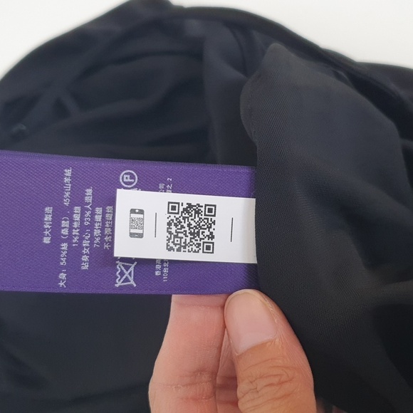 Ralph Lauren Purple Label Pointelle Lace Turtleneck Sweater - Picture 11 of 13